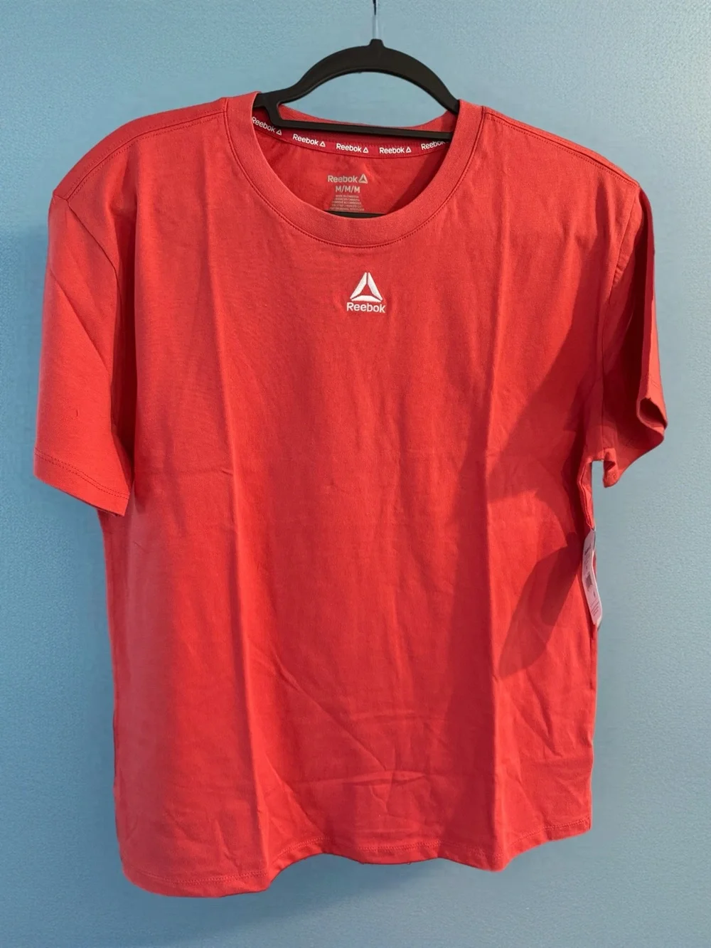 Reebok Red Short Sleeve Logo Tee